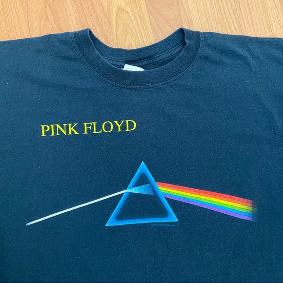 Vintage Pink Floyd Dark Side of the Moon Logo T-Shirt Men’s Large